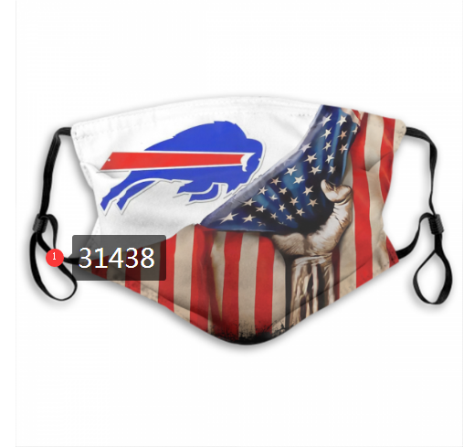 NFL 2020 Buffalo Bills 148 Dust mask with filter